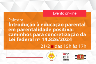 Palestra - Introdução à educação parental em parentalidade positiva