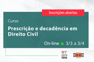 Curso - Prescrição e decadência em Direito Civil